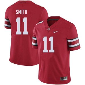 Men's Ohio State Buckeyes #11 Tyreke Smith Red Nike NCAA College Football Jersey New Release EWP0544BB